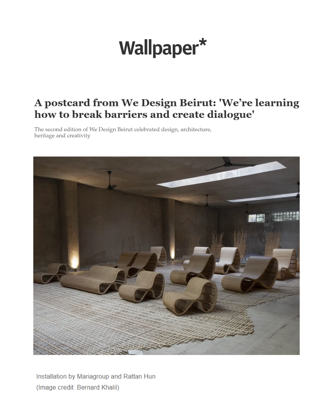 A postcard from We Design Beirut: 'We’re learning how to break barriers and create dialogue'